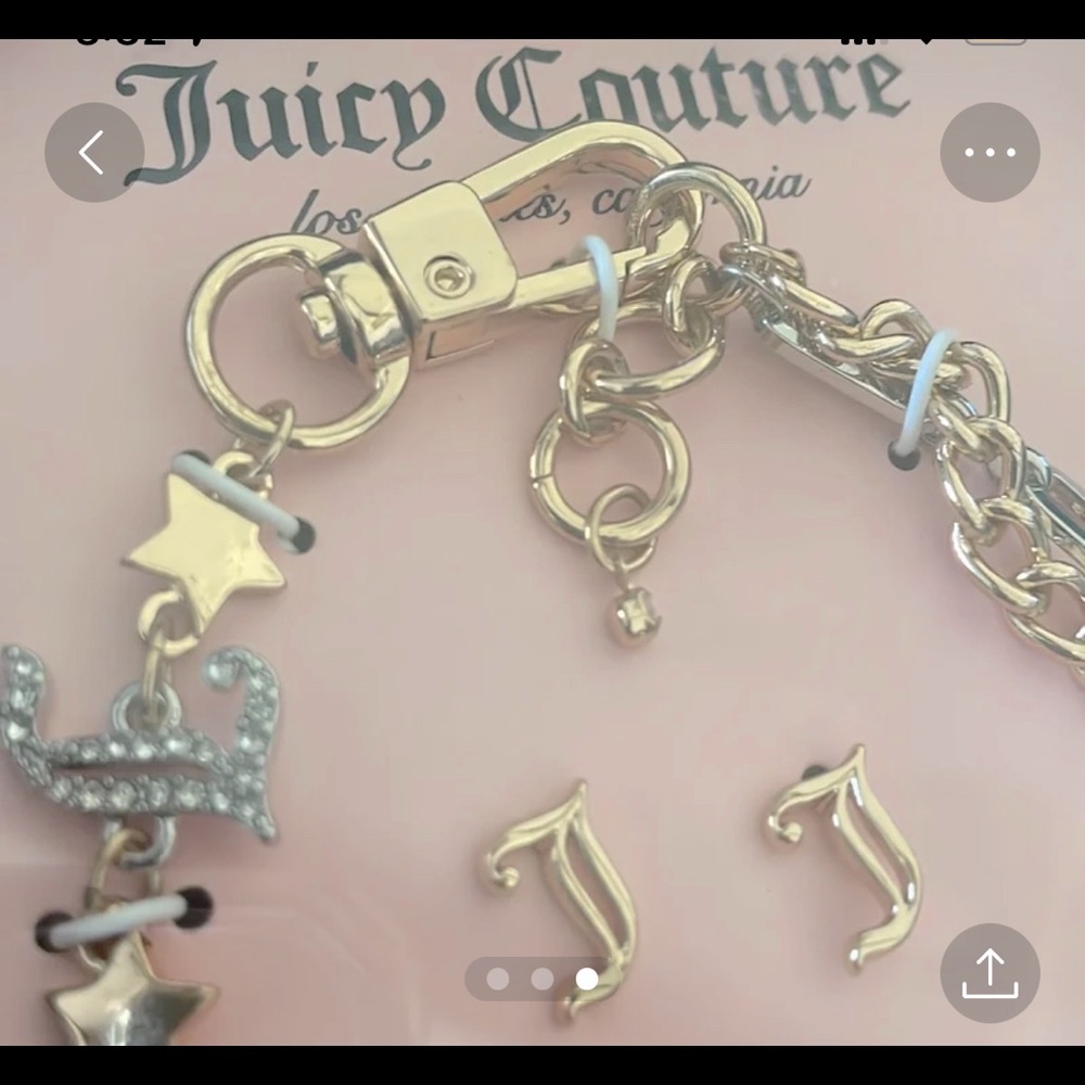 Bracelet & earrings set Juicy Couture